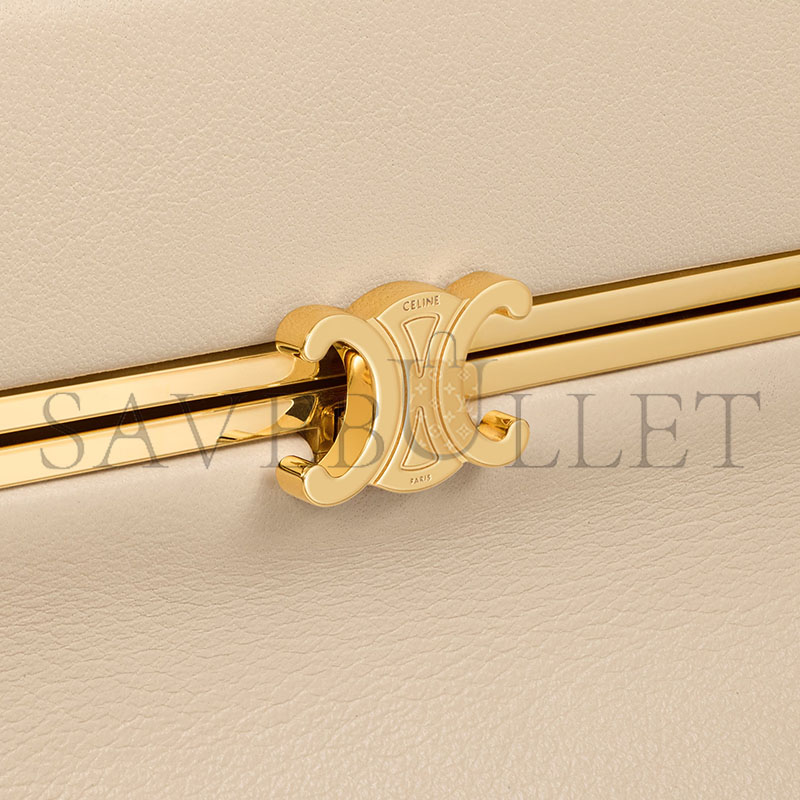 Ce1i*e RECTANGLE IN S*pPLE CALFSKIN 123702J75.02EZ (24.5*14*6cm)